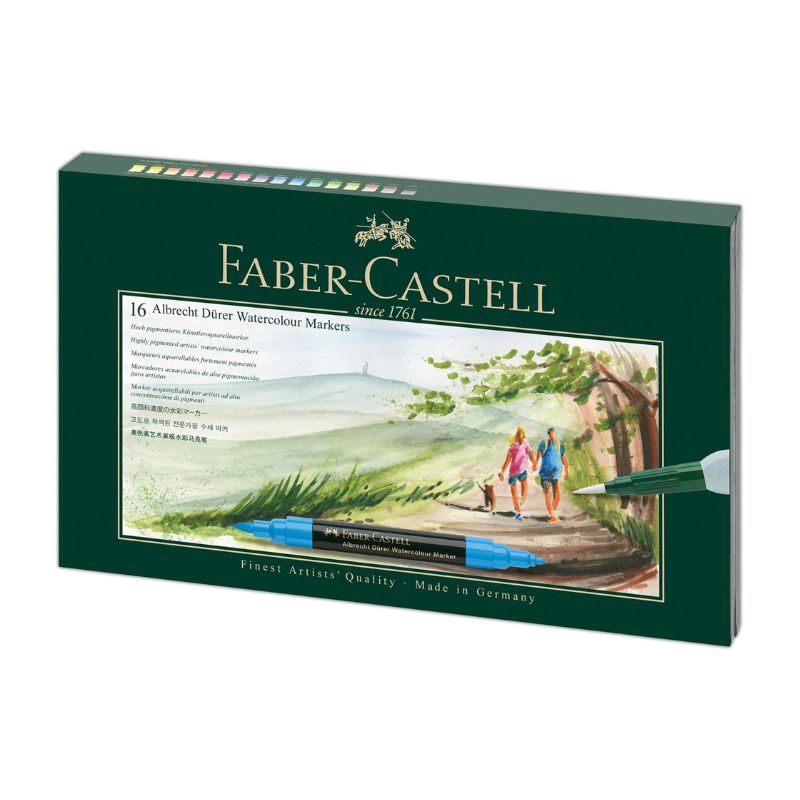 Set markera te dyanshem 16 pcs Faber Castell