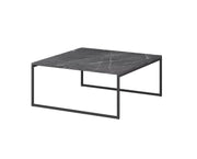 Tavoline VALENCIA 80x80 BLACK MARBLE