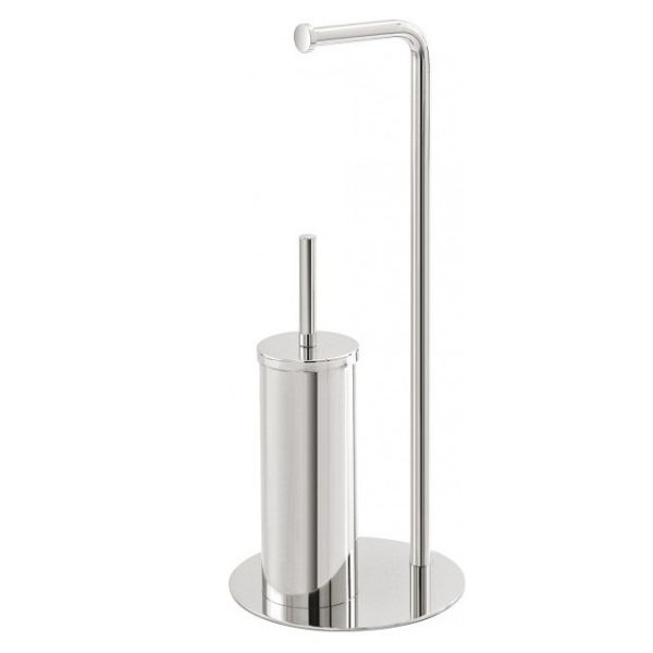 Aksesor tualeti për vendosjen e letrës, me furçë