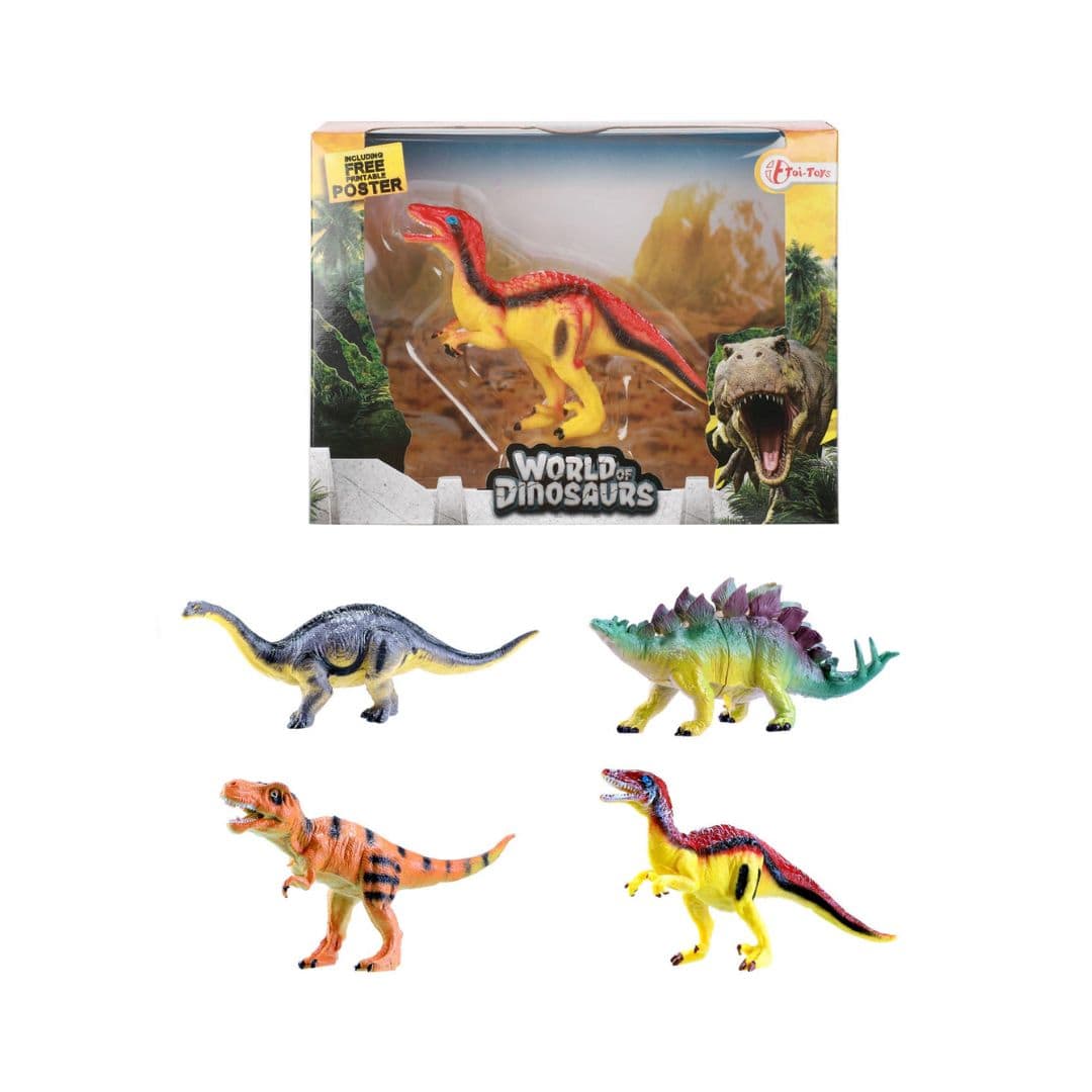 Dinosaur mesatar WORLD OF DINOSAURS