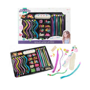 Set për të stiluar flokët- rruaza, extension, krehër