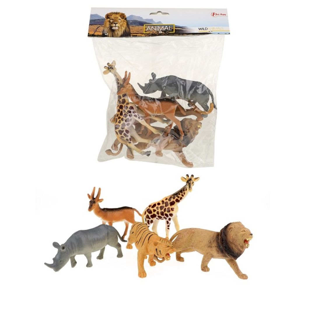 Kafshë të egra ANIMAL WORLD 5 copë