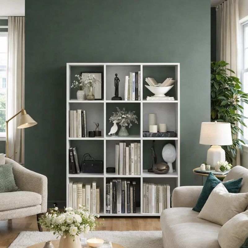 Raft I bardhë, 104x140,5x30 cm