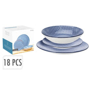 Set pjatash porcelani , 18 copë