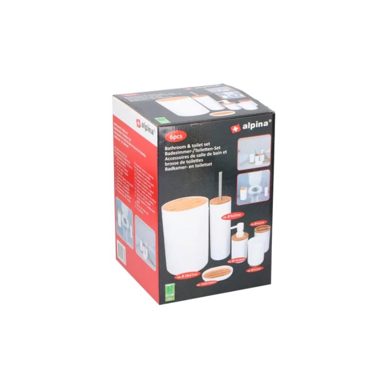 Set tualeti, 6 copë