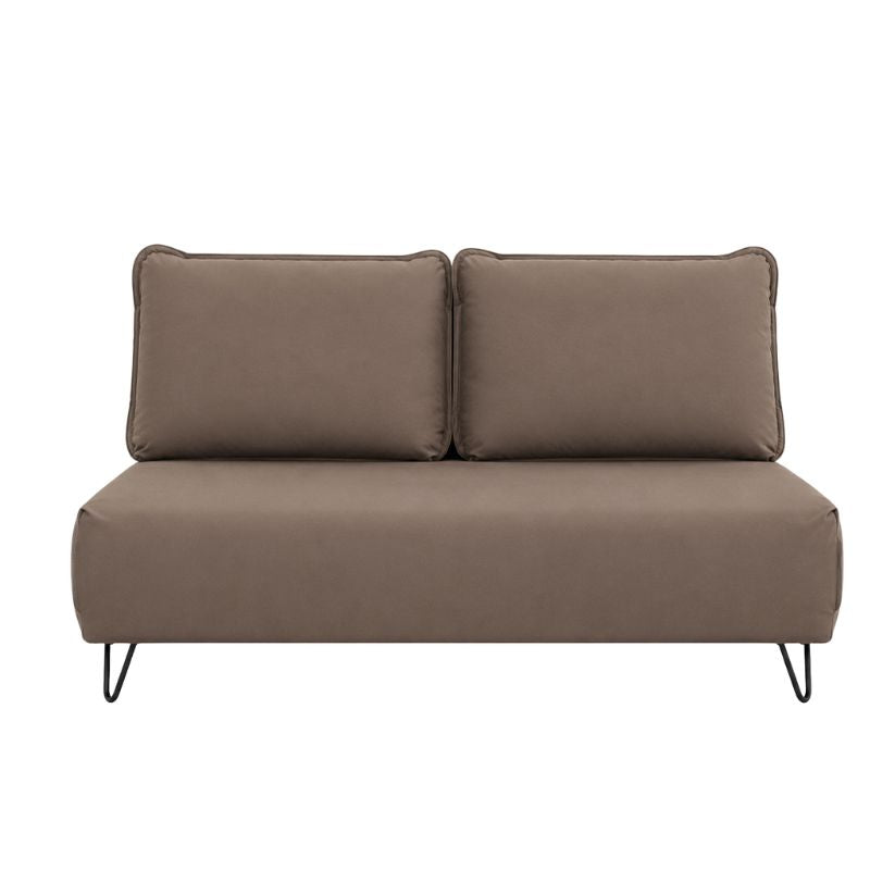 Sofa bed dy-vendësh KIARA Coffee