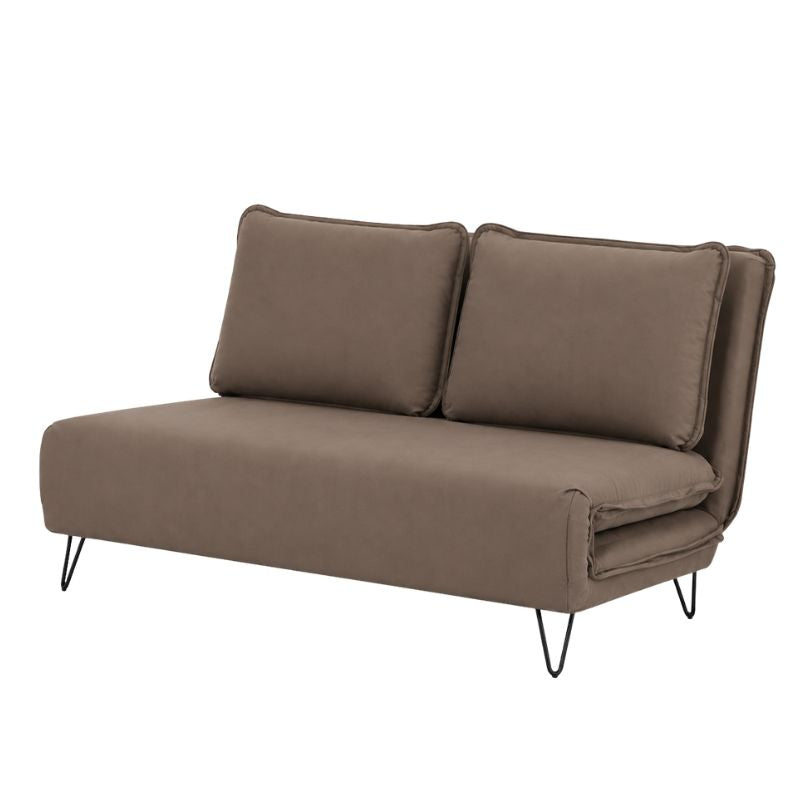 Sofa bed dy-vendësh KIARA Coffee