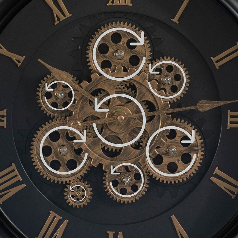 Orë muri me akrepa lëvizës