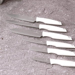 Knife set, 6 pieces