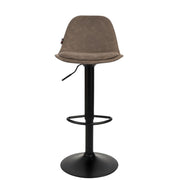 Stol bari me piston LUCY, Brown