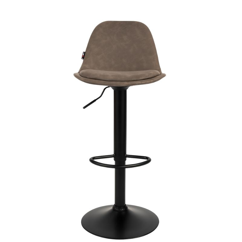 Stol bari me piston LUCY, Brown