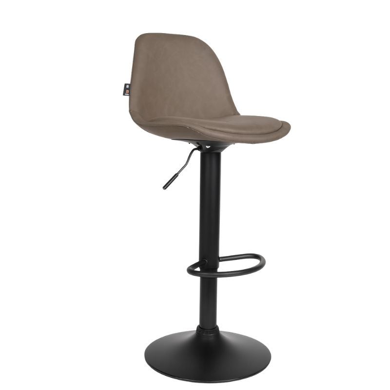 Stol bari me piston LUCY, Brown