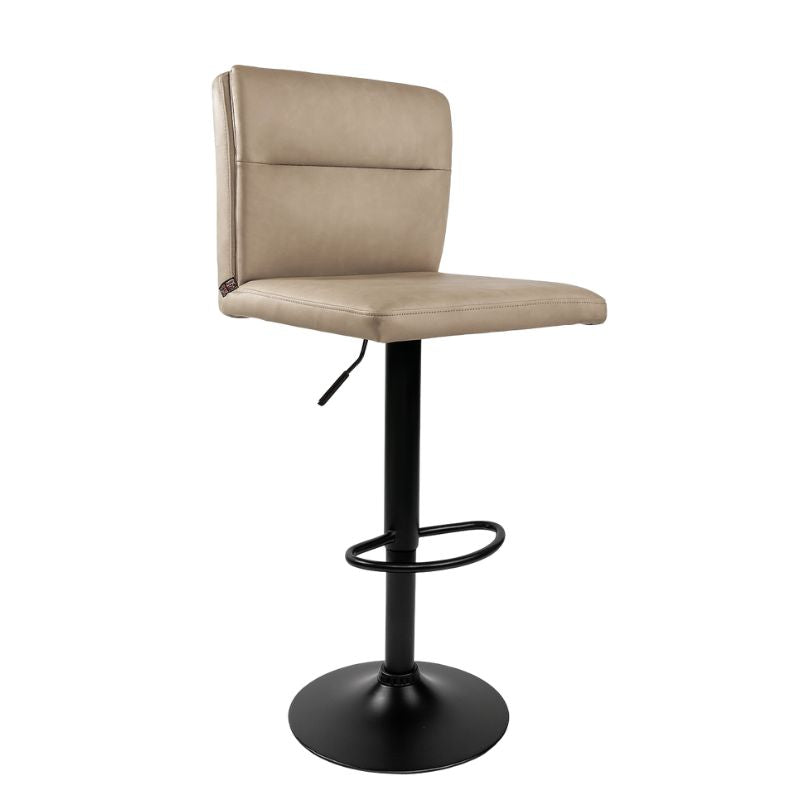 Stol bari me piston TINA, Beige