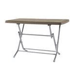 Tavolinë metalike RATTAN 70x120 cm