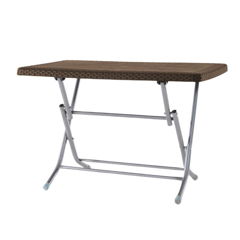 Tavolinë metalike RATTAN 70x120 cm