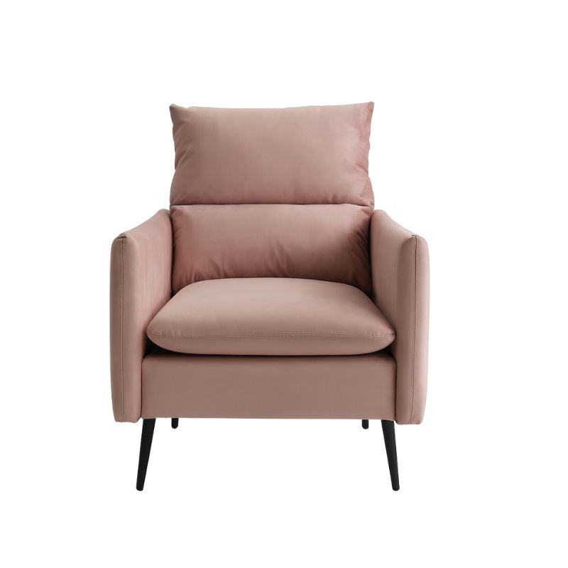 Poltron me krahë ROSE, Velvet Oid Red