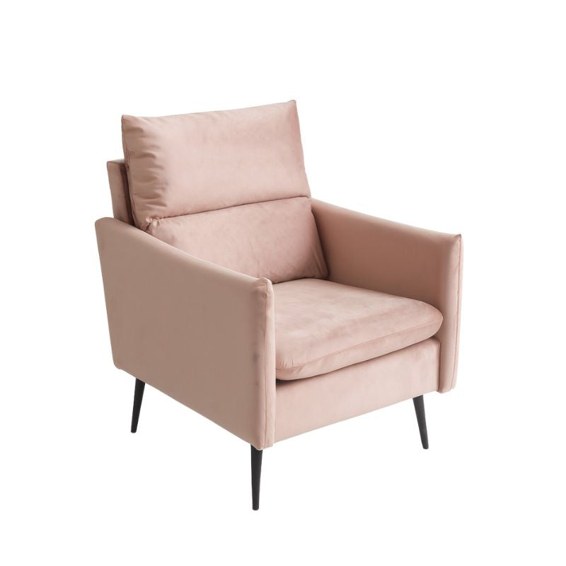 Poltron me krahë ROSE, Velvet Oid Red