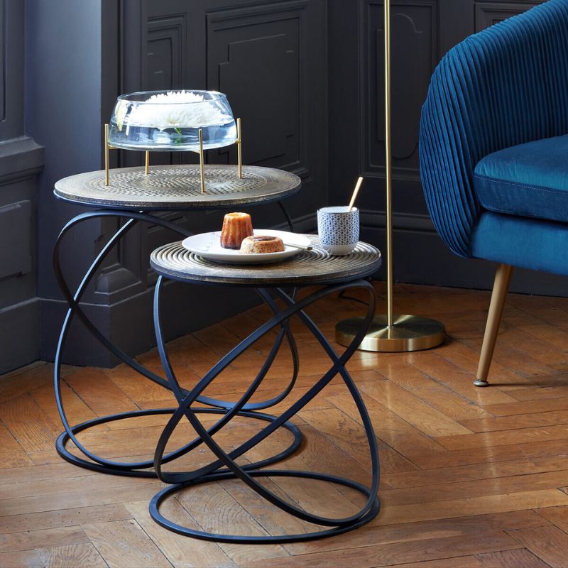 Set tavolinë anësore ETNIK, 2 copë