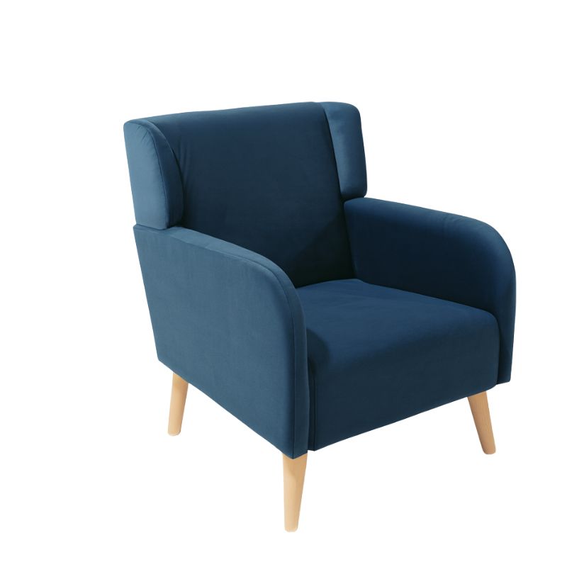 Poltron me krahë ADAM, Blue