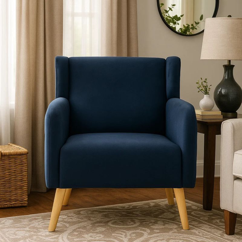 Poltron me krahë ADAM, Blue