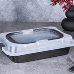 Baking pan with lid
