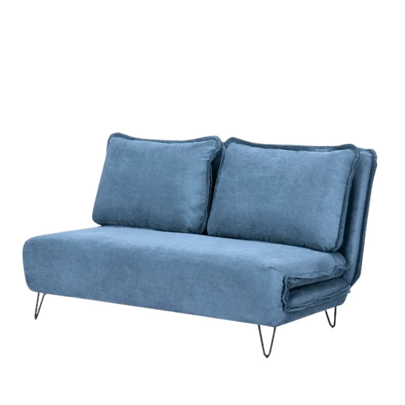 Sofa bed dy-vendësh KIARA Blue