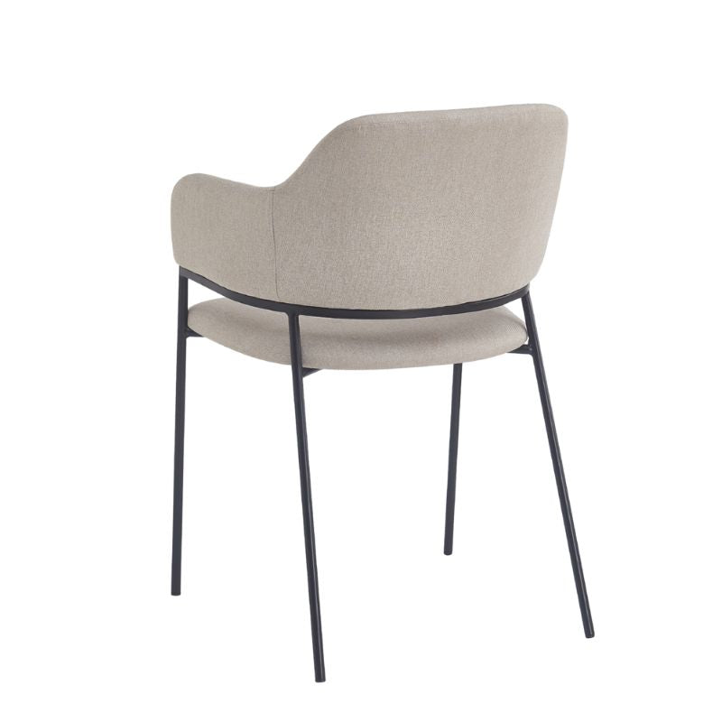 Karrige me krahë SIDNEY, Linen Beige