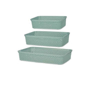 Set 3 organizues plastik