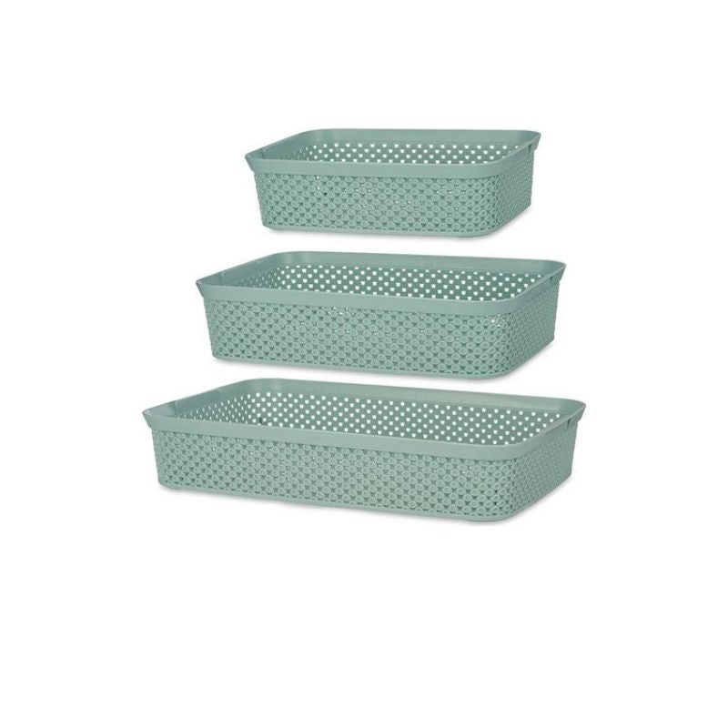 Set 3 organizues plastik