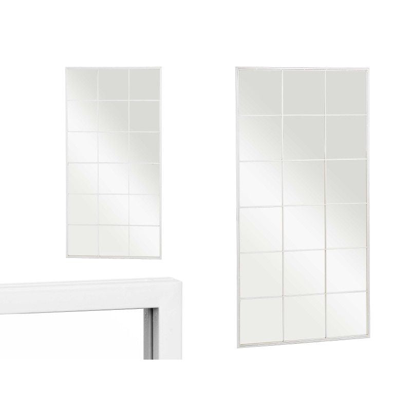 Pasqyrë e bardhë , formë dritare 180x90cm