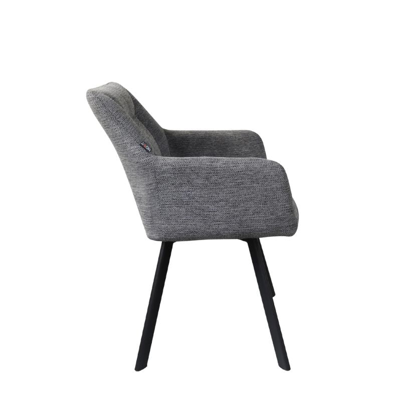 Karrige me krahë WILLA, Grey