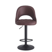 Stol me piston GALY, Dark Brown