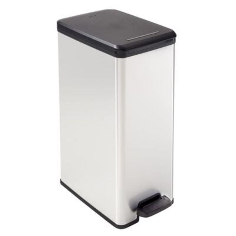 Kosh mbeturinash metalik Slim Bin 40L