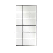 Pasqyrë e zezë , formë dritare 180x90cm