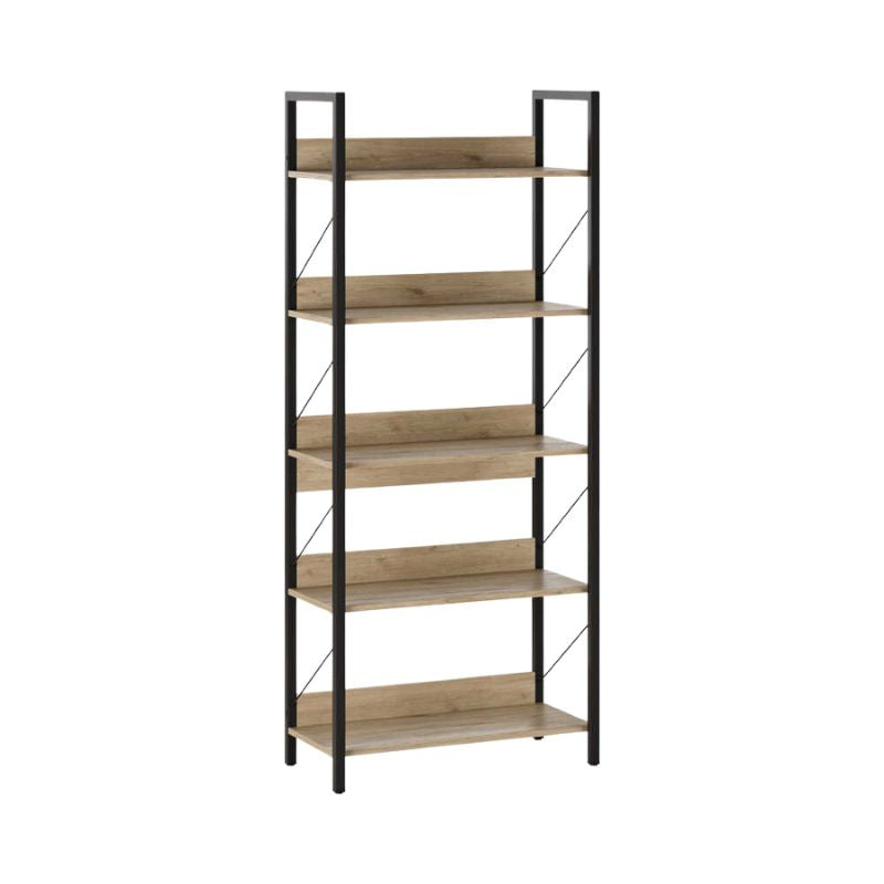 Raft librash metalik me 5 ndarje