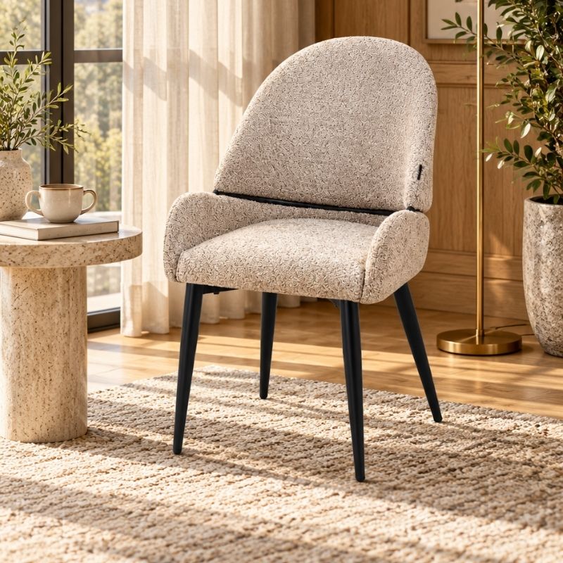 Florence Static Chair, Beige