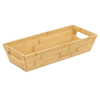 Bamboo bread holder 33x14cm