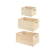 Set shporta organizuese për fëmijë, 3 copë