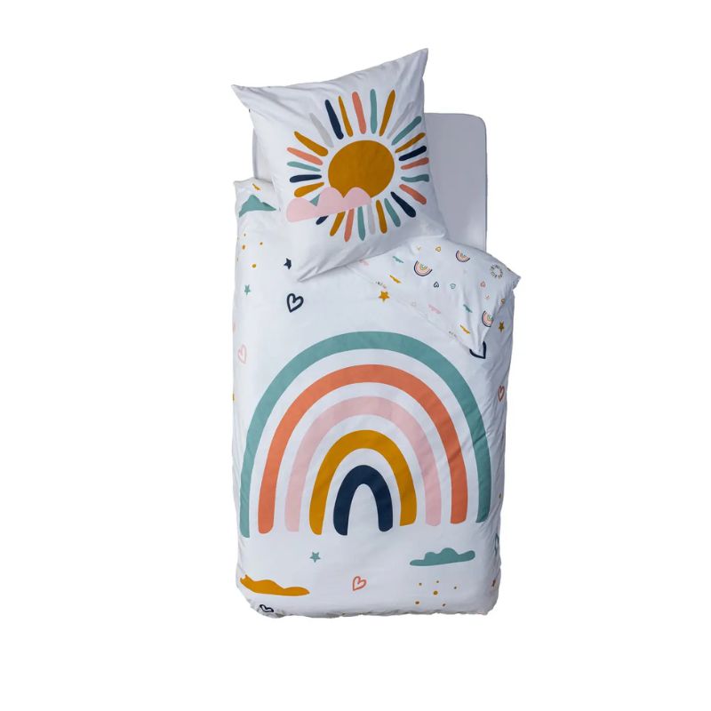 Set çarçafësh për fëmijë RAINBOW