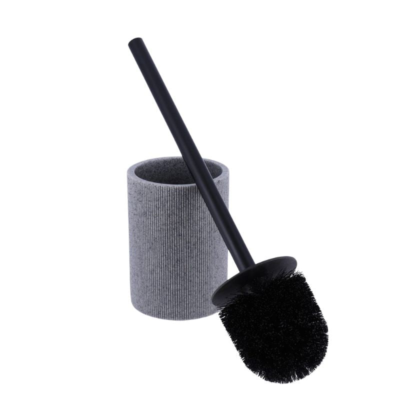 Furçë WC prej polirezine me vija, Grey