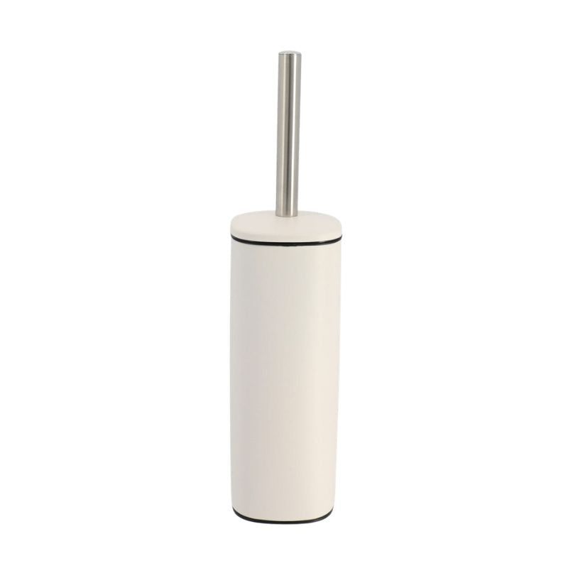 White square metal toilet brush
