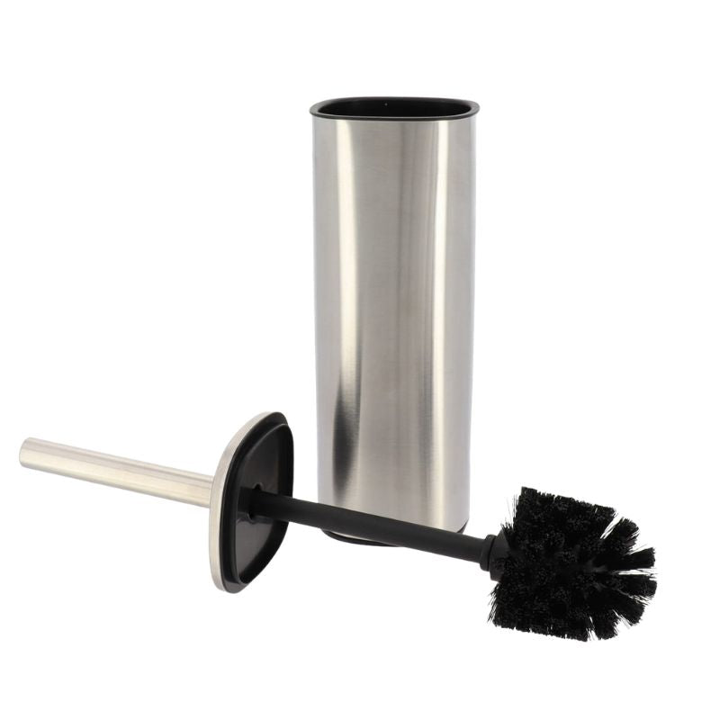Square Chrome Metal WC Brush