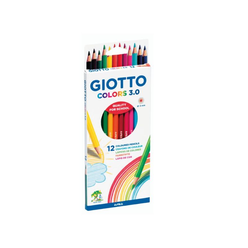 Lapsa me ngjyra GIOTTO, 12 copë