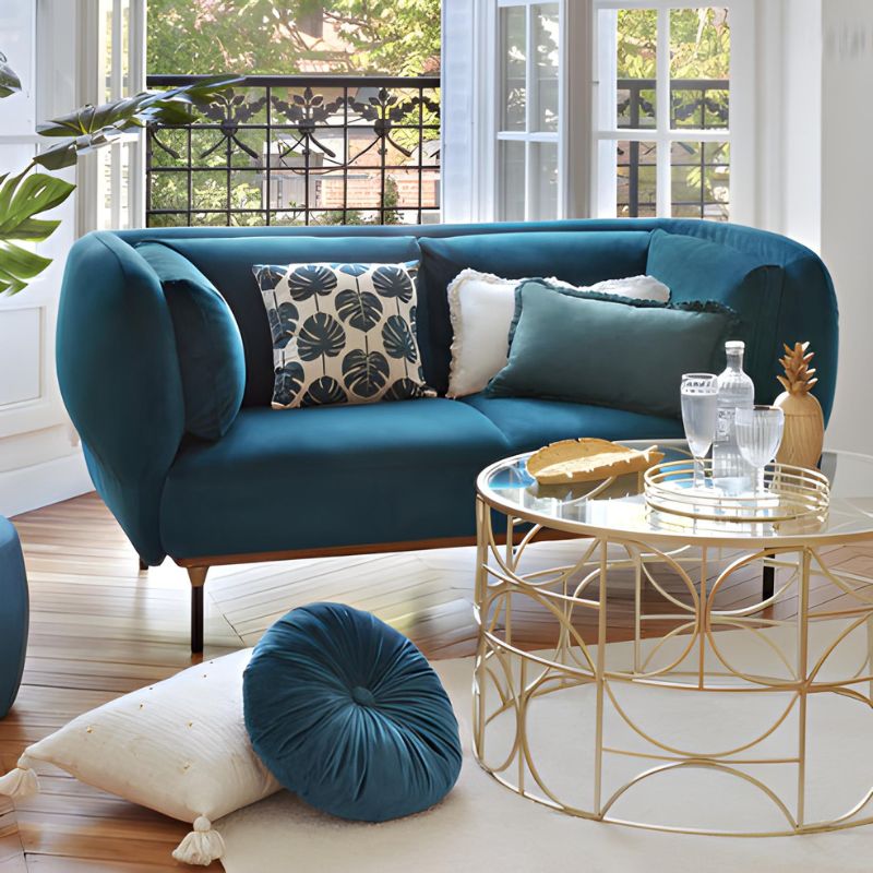 Sofa Bed VIENA, Blue