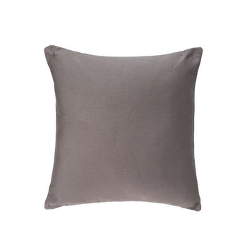 Gray striped pillow