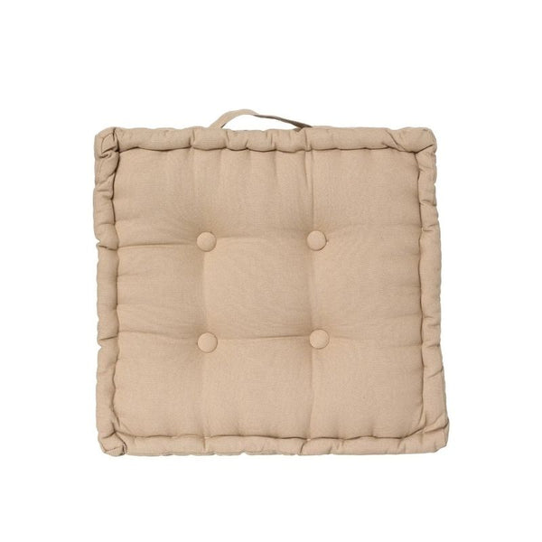 Gray striped pillow