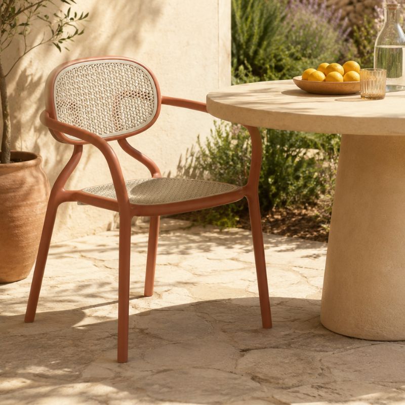 Karrige HAZ, Terracotta + Beige