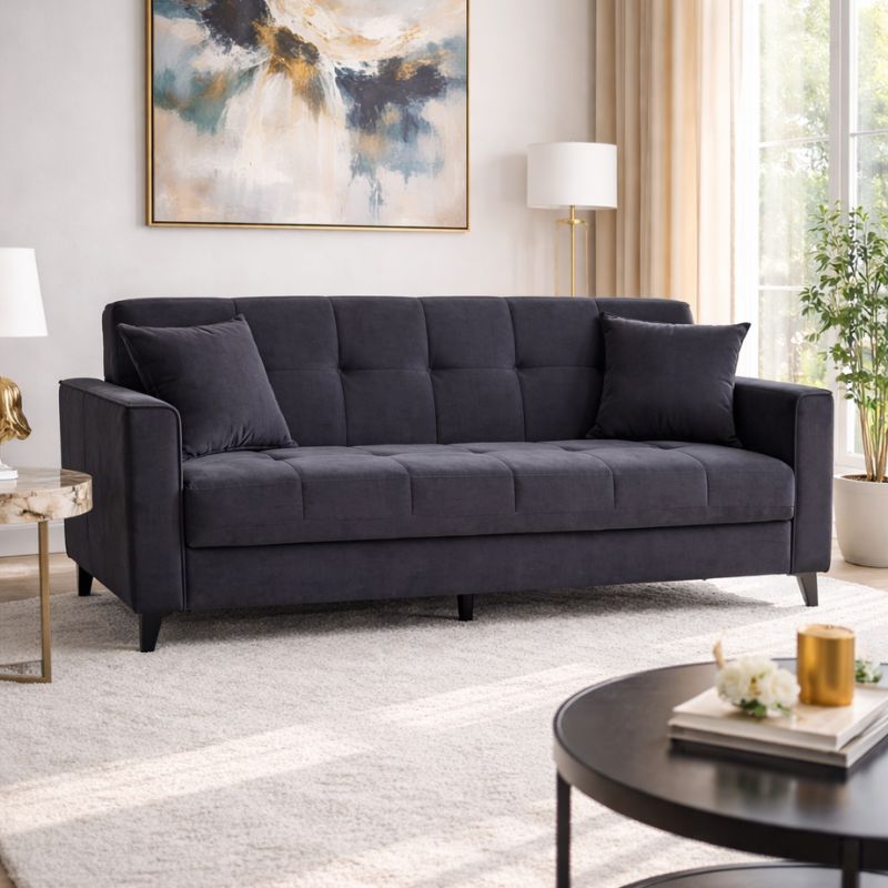 Sofa bed 3 vendesh ADAM, Grey