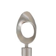 Aksesor për shkopin e perdes Silver 2 copë