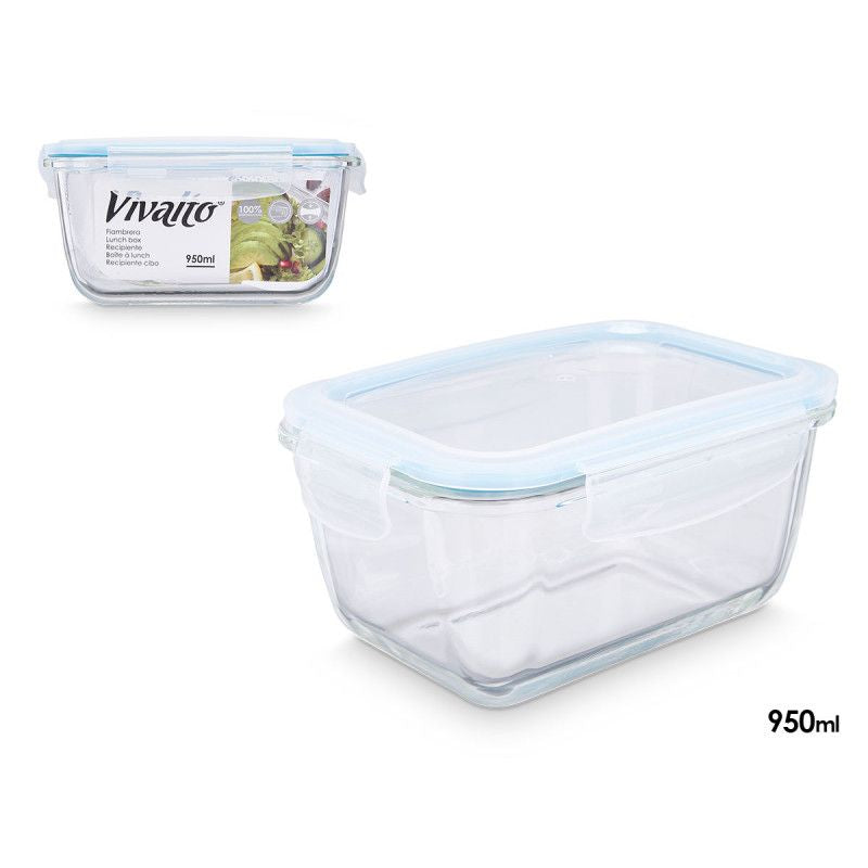 Tas ushqimi hermetik , 950 ml